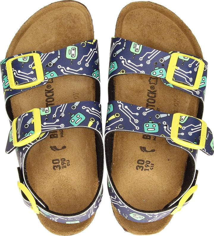 BIRKENSTOCK Jungen Milano Sandale 25 EU Blau, 25 EU Blau