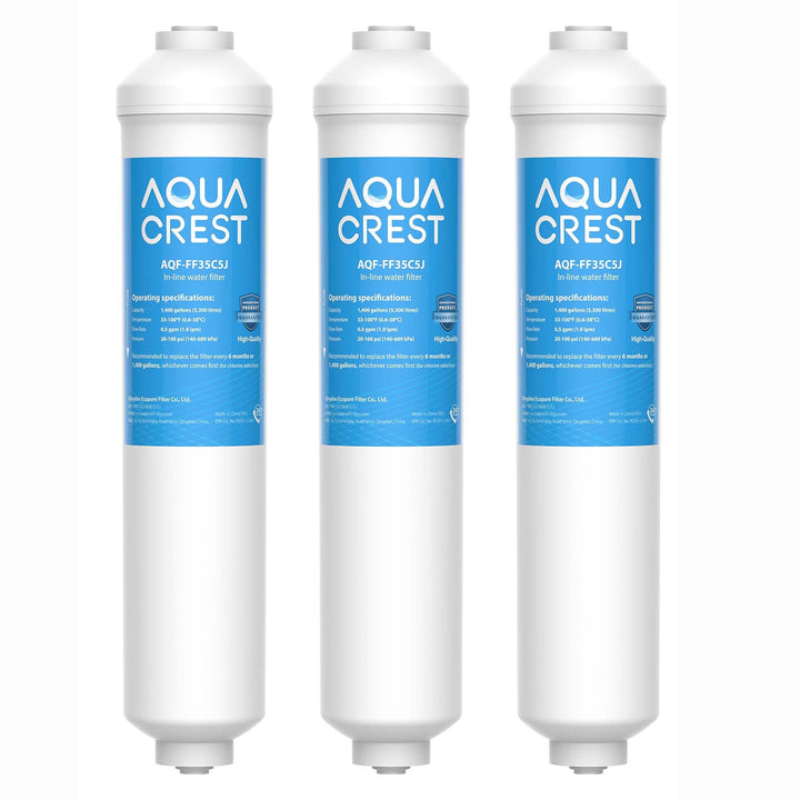 3X AQUACREST DA29-10105J Kühlschrank-Wasserfilter, Ersatz für Samsung (nur Externe) DA29-10105J HAFE