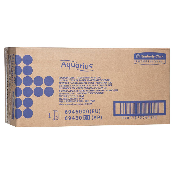 Aquarius-Spender für Einzelblatt-Toilettenpapier 6946 – 1 x Spender für Einzelblatt-Toilettenpapier,
