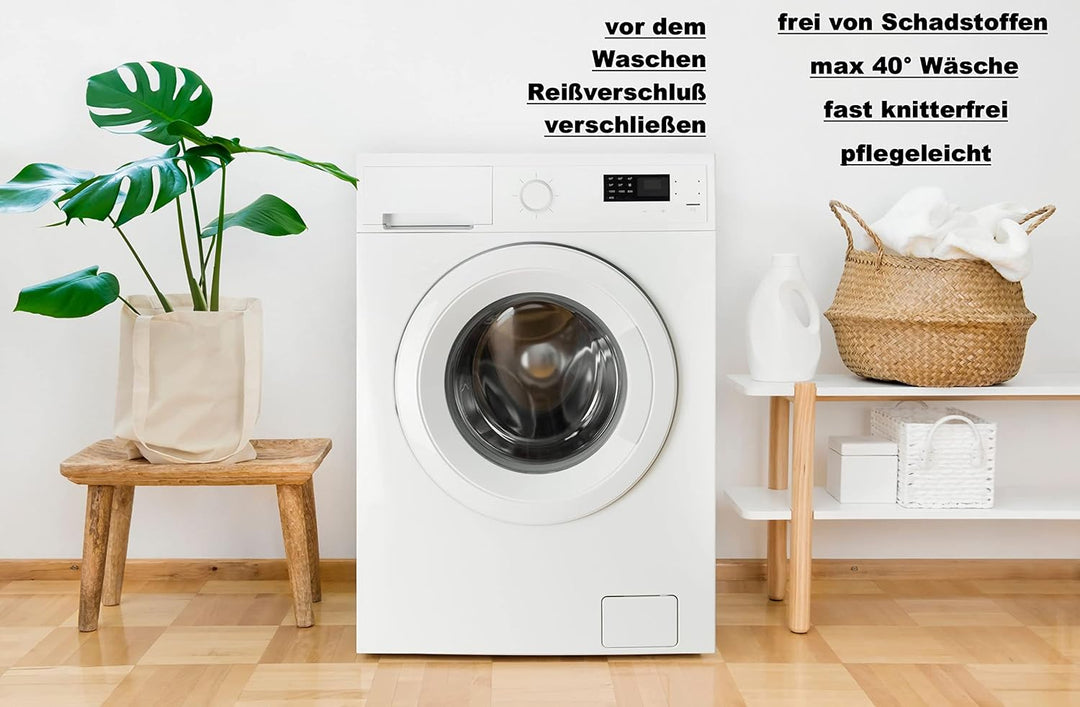 Leonado Vicenti Baumwolle Bettwäsche Doppelbett Bezug Set Petrol Grau Wendebettwäsche Kissenbezug mi