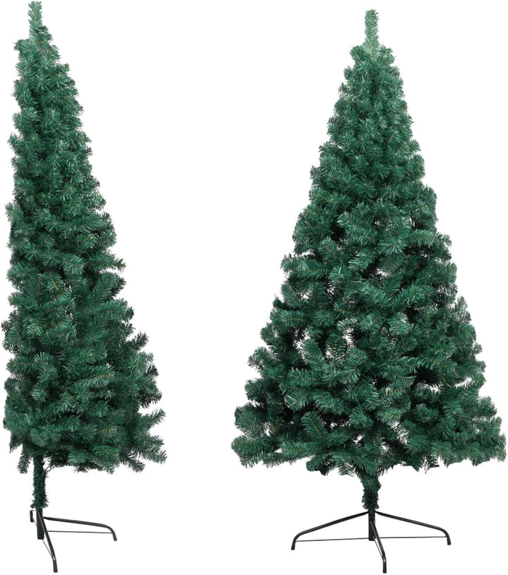 Susany Künstlicher Halb Weihnachtsbaum mit Ständer Christbaum Tannenbaum Dekobaum Kunstbaum Weihnach