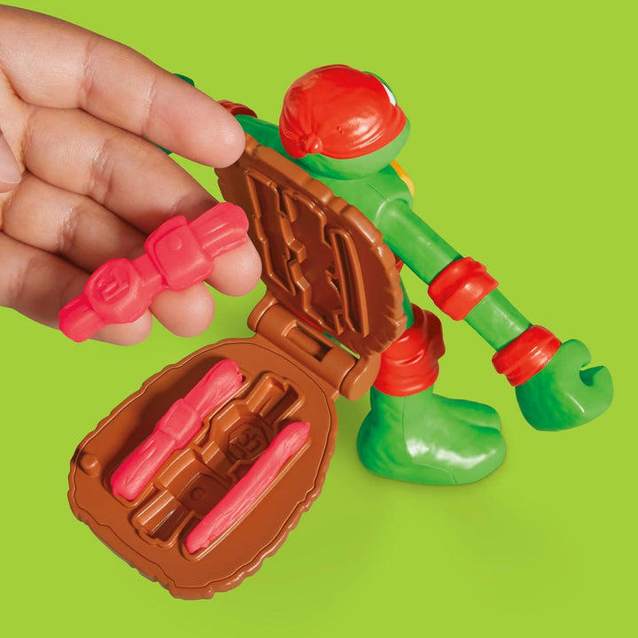 Play-Doh Teenage Mutant Ninja Turtles Cowabunga Kreationen Spielset mit 4 Ninja Figuren und 8 Dosen