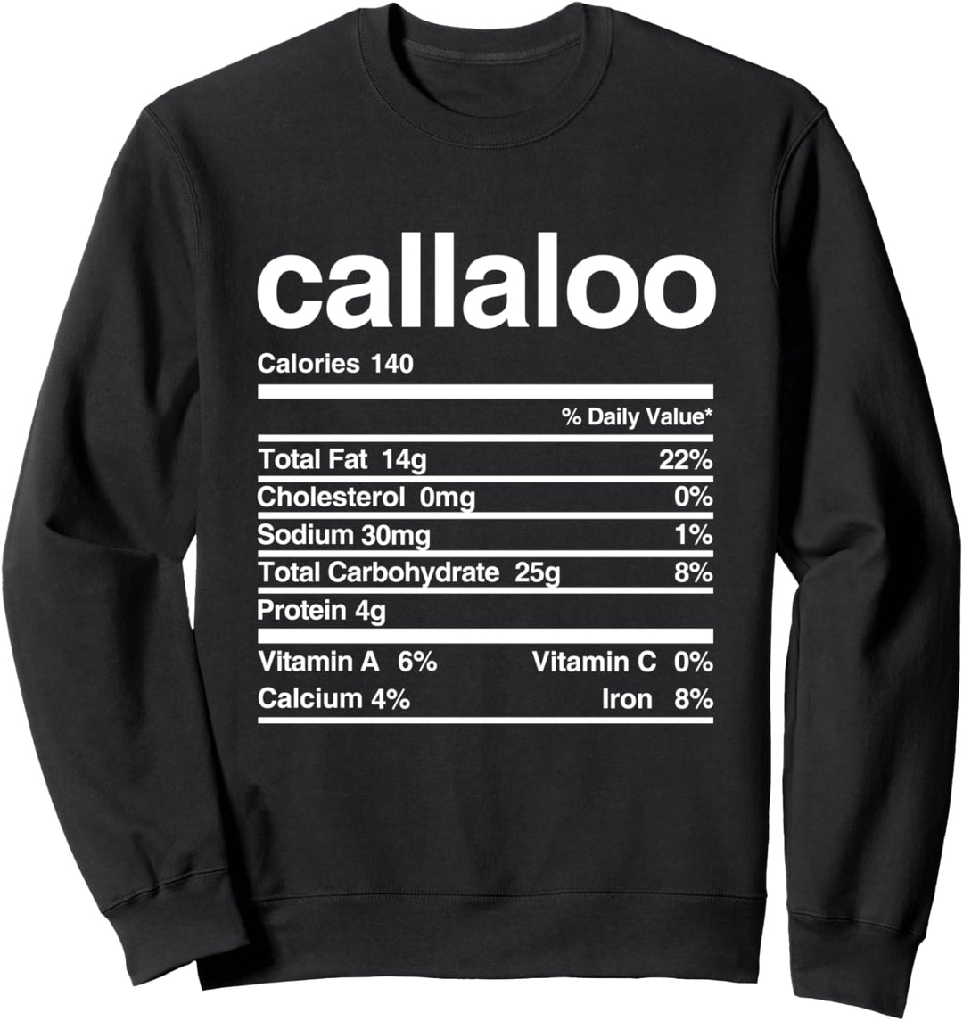 Callaloo Nährwert Sweatshirt