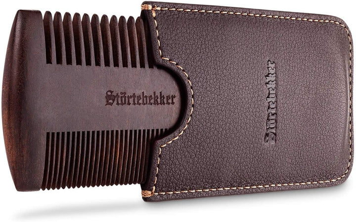 Störtebekker® Premium Bartpflege Set für Männer - inkl. Bartöl (Sandelholz), Bartkamm und Bartbürste