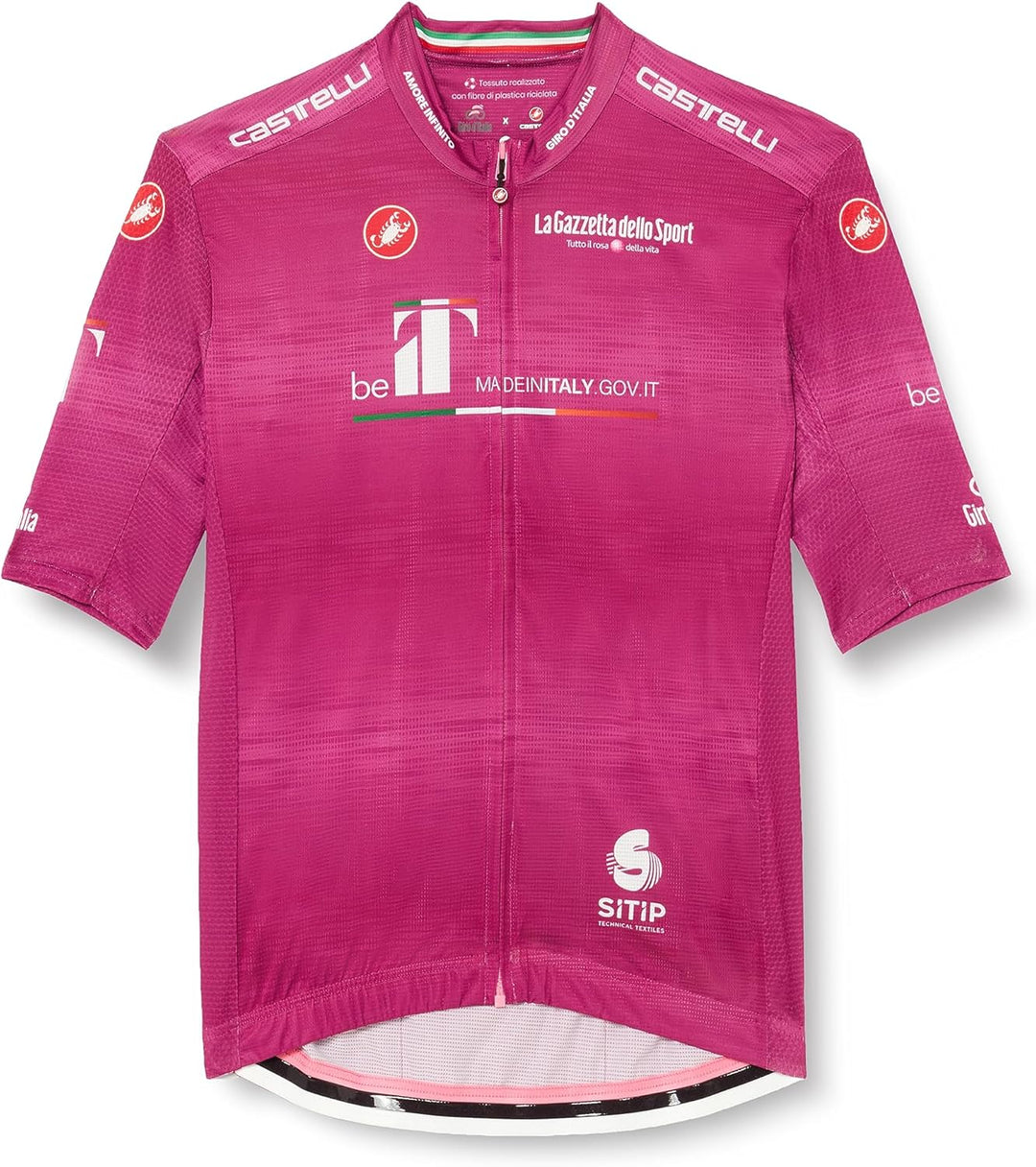 CASTELLI Herren #Giro105 Compet. JRS Sweatshirt L Cyclamen