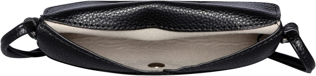 Denim TOM TAILOR, VELINA, Damen, Umhängetasche ohne Reissverschluss, XS, Schwarz
