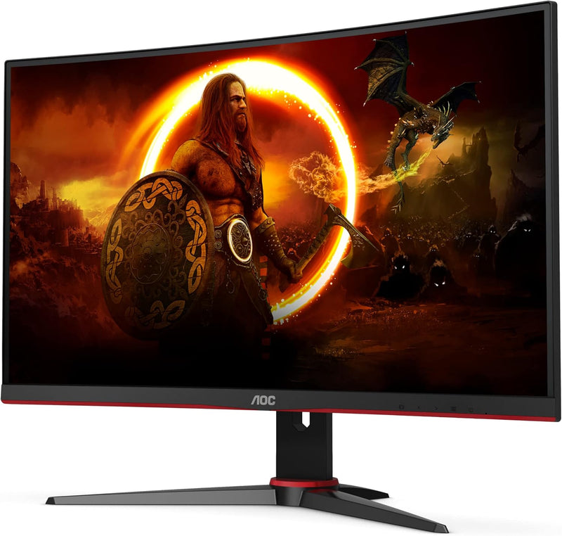 AOC Gaming C27G2E - 27 Zoll Full HD Curved Monitor, 165 Hz, 1 ms GtG, FreeSync Premium (1920x1080, V