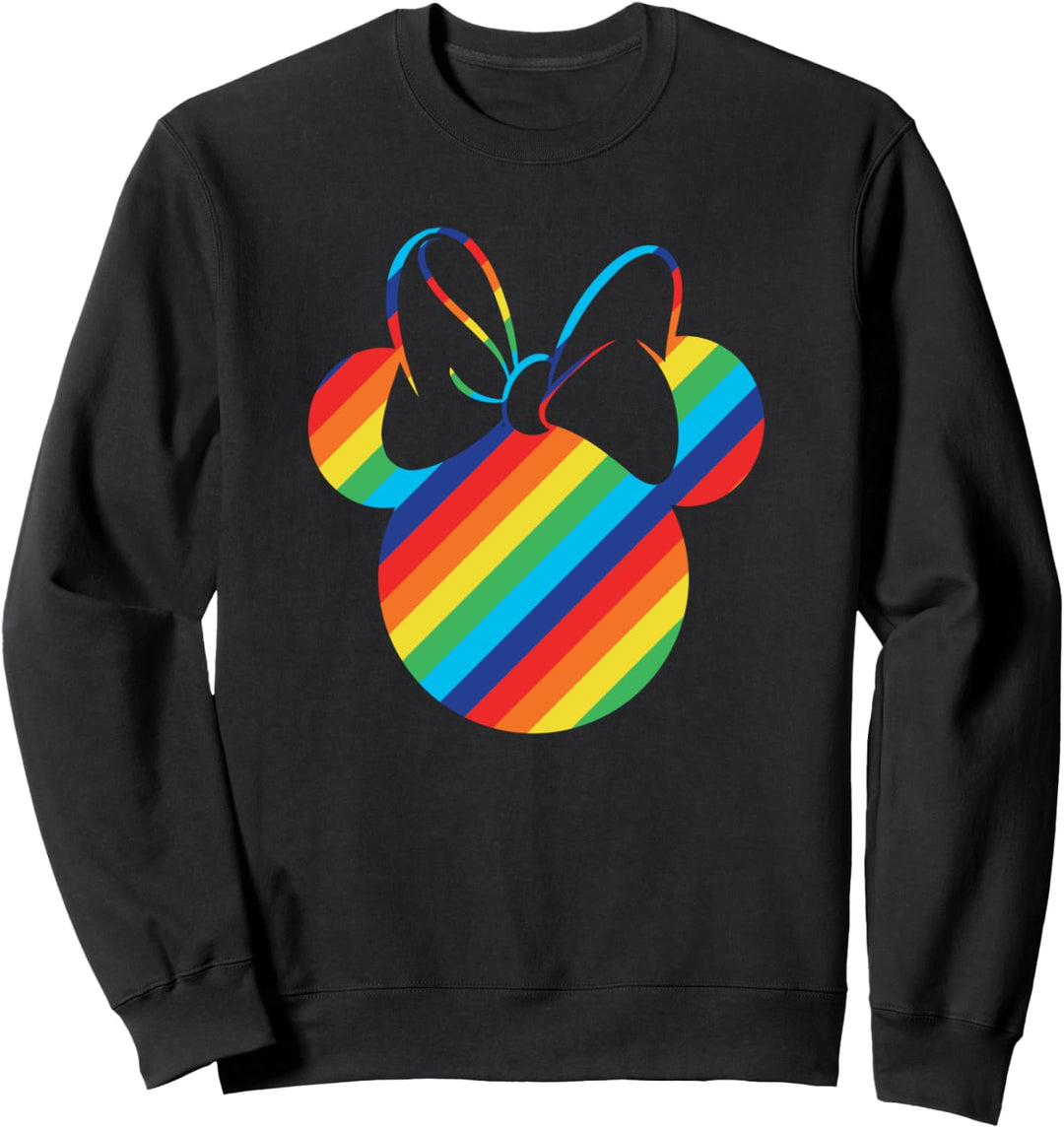 Disney Minnie Mouse Silhouette Rainbow Sweatshirt