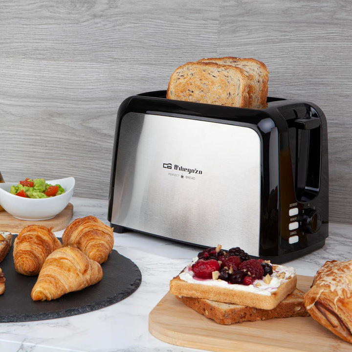 Orbegozo To 3060 750w Double Slot Toaster One Size