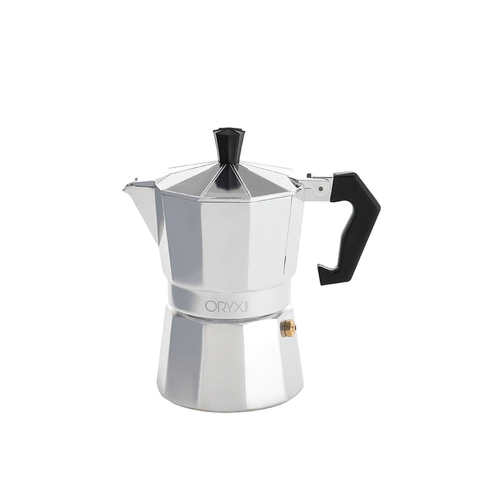 ORYX Espressokocher aus Aluminium 3 Tazas (150ml), 5056011, Silber, 3 Tazas (150ml)