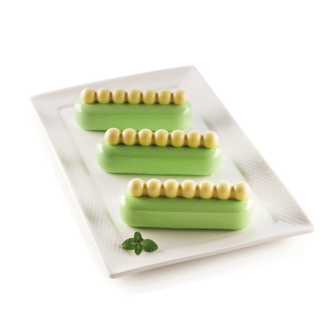 Silikomart - KIT CHIC ECLAIR - Satz mit 2 Silikonformen 130x38 h 46 mm