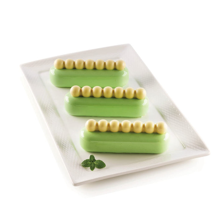 Silikomart - KIT CHIC ECLAIR - Satz mit 2 Silikonformen 130x38 h 46 mm
