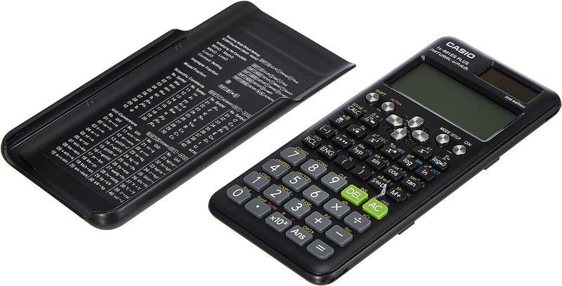 Casio fx-991ES Plus 2 Wissenschaftlicher Taschenrechner mit 417 Funktionen und Display, Natur & Brun