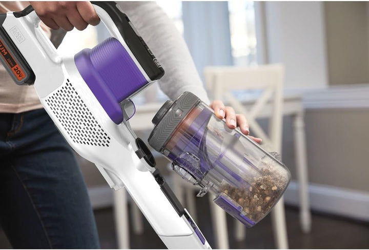 Black + Decker BHFEV1825CP Akku-Handstaubsauger mit Stiel kabellos beutellos