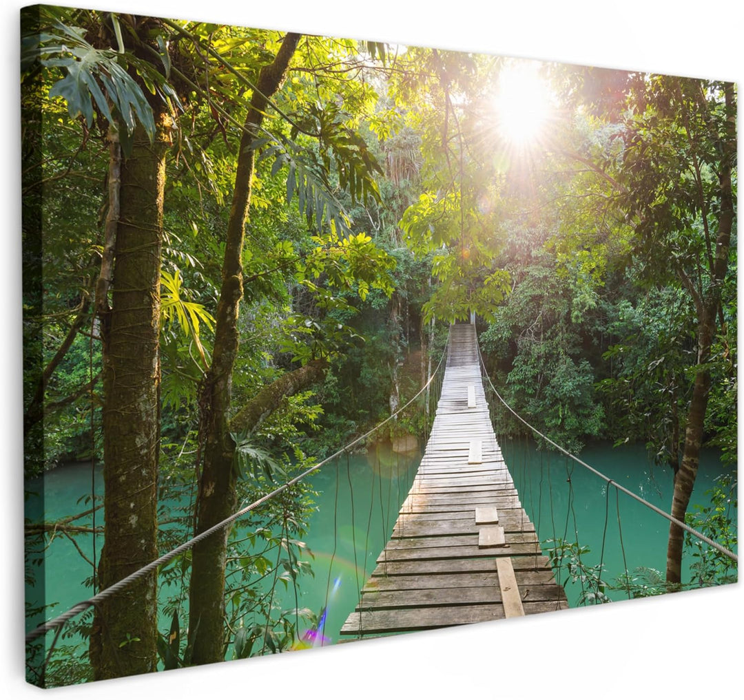 MuchoWow© Bilder Gross 120x80 cm XXL Wohnzimmer Deko Modern Wandbild Foto auf Leinwand Bild Schlafzi