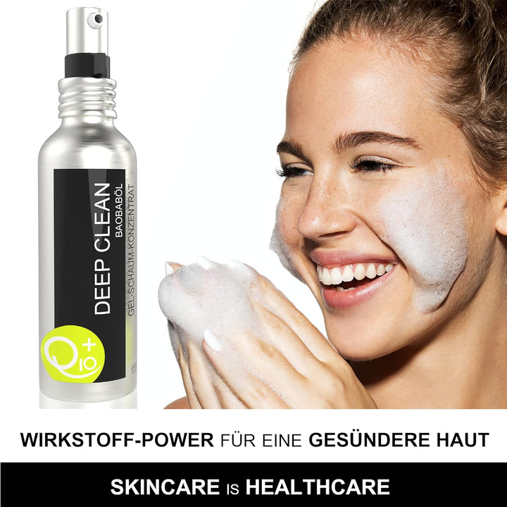 UNIQ10UE Reinigungsschaum für das Gesicht, vegan, antioxidativ, Gesichtsreiniger für unreine Haut, M