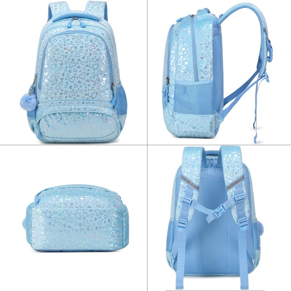 Kimwadalh Plüsch Kinderrucksack Mädchen Rucksack Schulrucksack Leichtgewicht Schulranzen für Mädchen