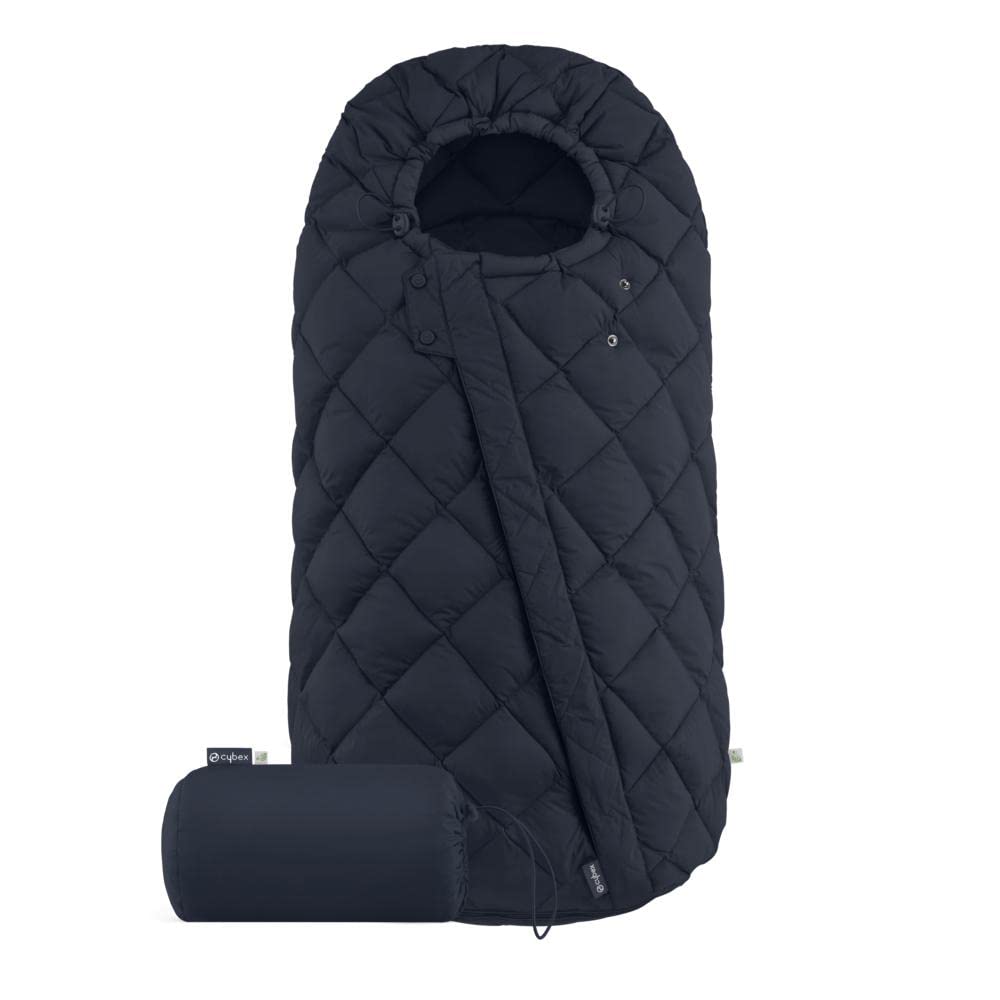 CYBEX Gold Fusssack Snøgga 2, Für Kinderwagen, Für Kinder von 6 Monaten bis 3 Jahren, TOG 4, Ocean B