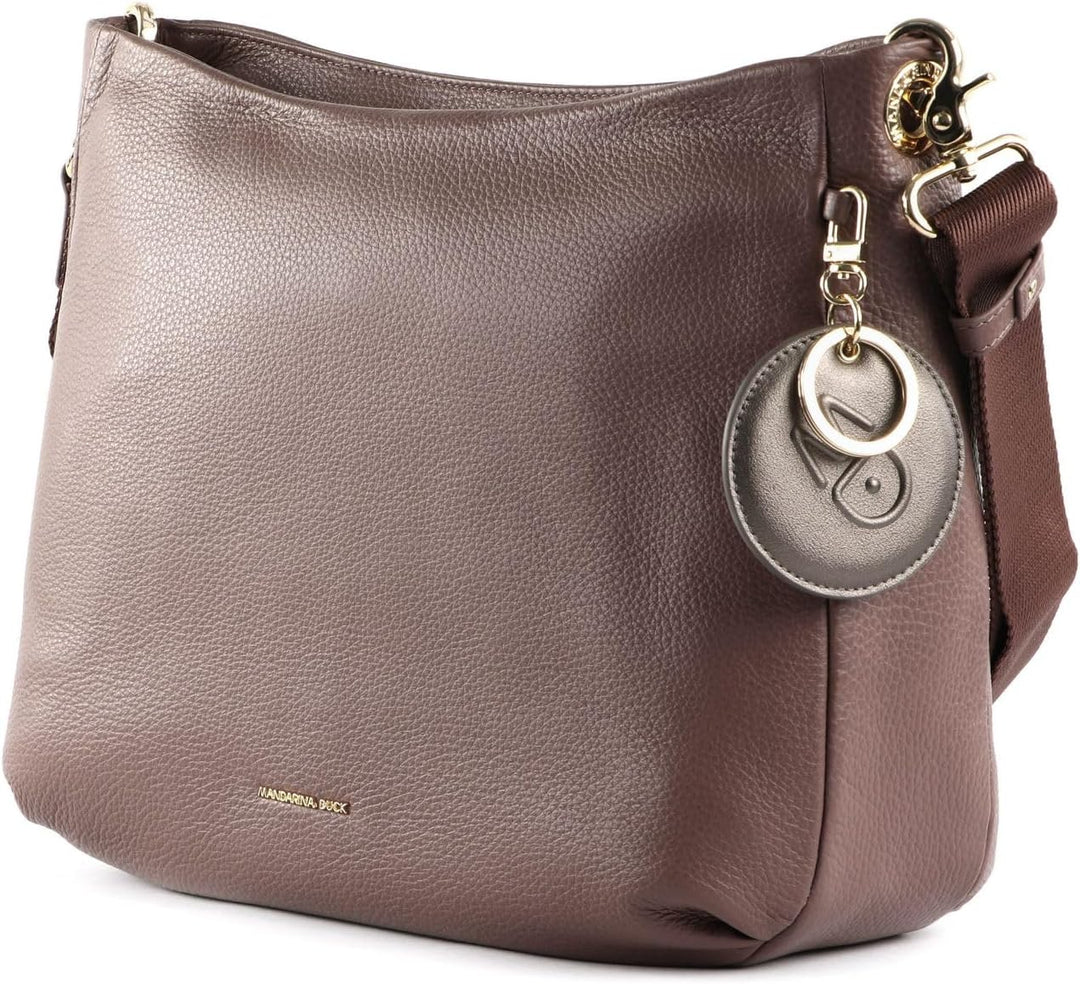 Mandarina Duck Damen Mellow Leather Crossover Balsamic, Balsamic