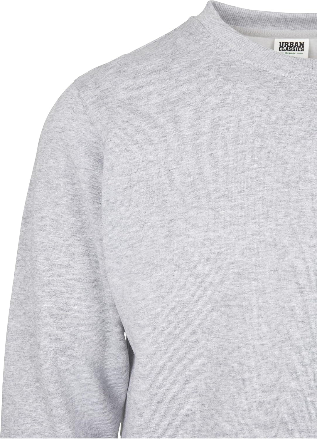 Urban Classics Herren Organic Basic Crew L Grau, L Grau