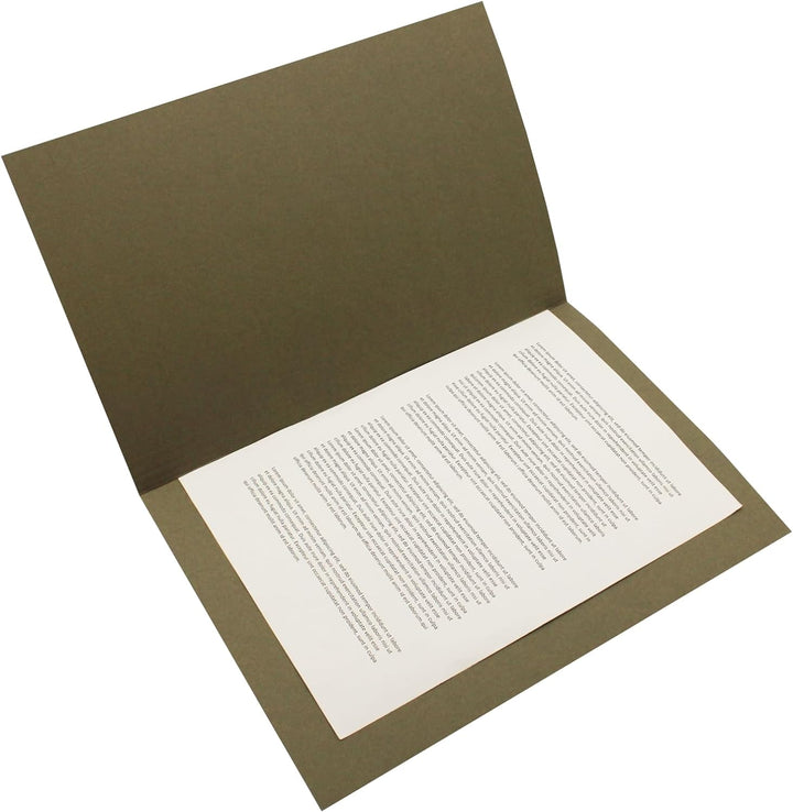 Guildhall Aktendeckel Manila 315 g/m² Folio-Format 100 Stück grau grau 100 Stück, grau 100 Stück