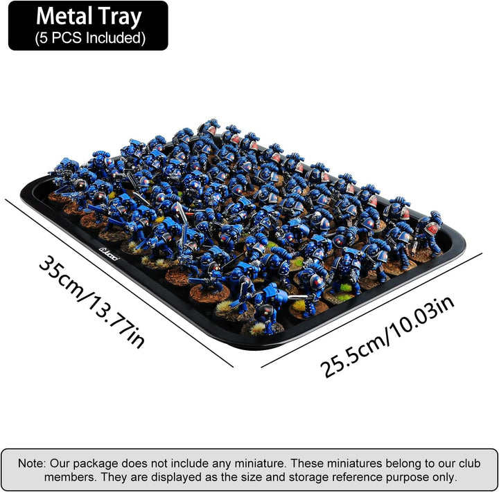 Jucoci Miniaturen Aufbewahrungskoffer Miniaturen Transportkoffer (Grossformat mit Licht), Grossforma