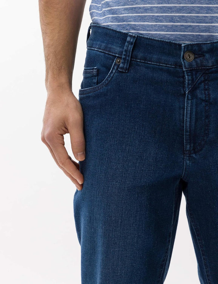 EUREX by Brax Herren Luke Perfect Flex Jeans 34W / 32L Regular Blue, 34W / 32L Regular Blue