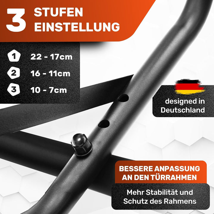 [NEU] Klimmzugstange Türrahmen [Klimmzugstange ohne Schrauben] Fitness Stange Pull Klimmzugstange Tü