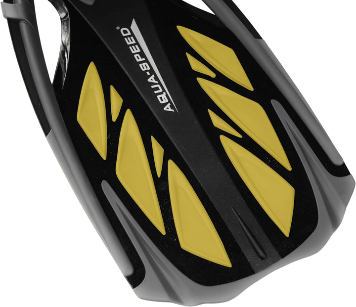 Aqua Speed Schnorchelflossen lang Erwachsene I Taucherflossen für Damen & Herren I Flossen Schnorche