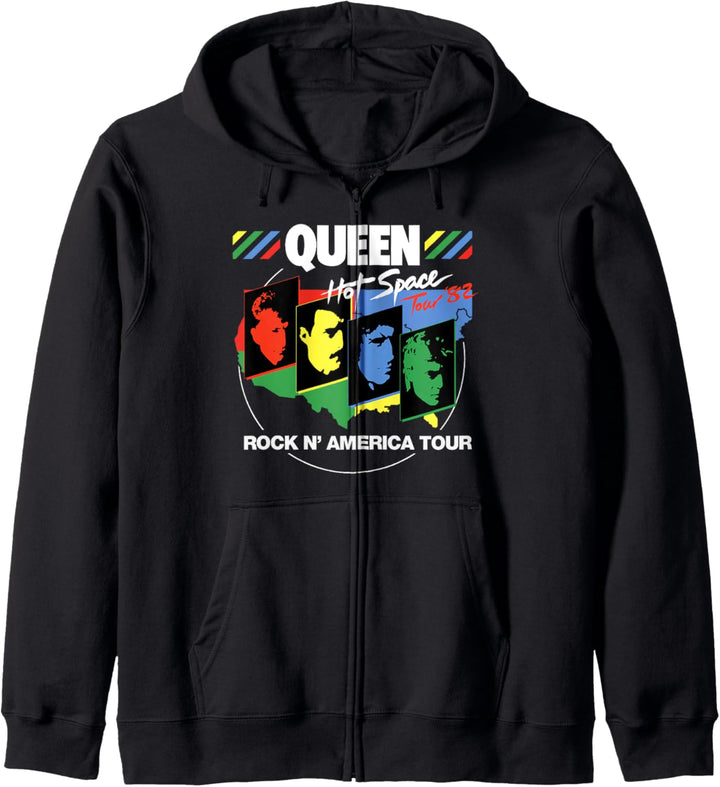 Queen Hot Space Kapuzenjacke