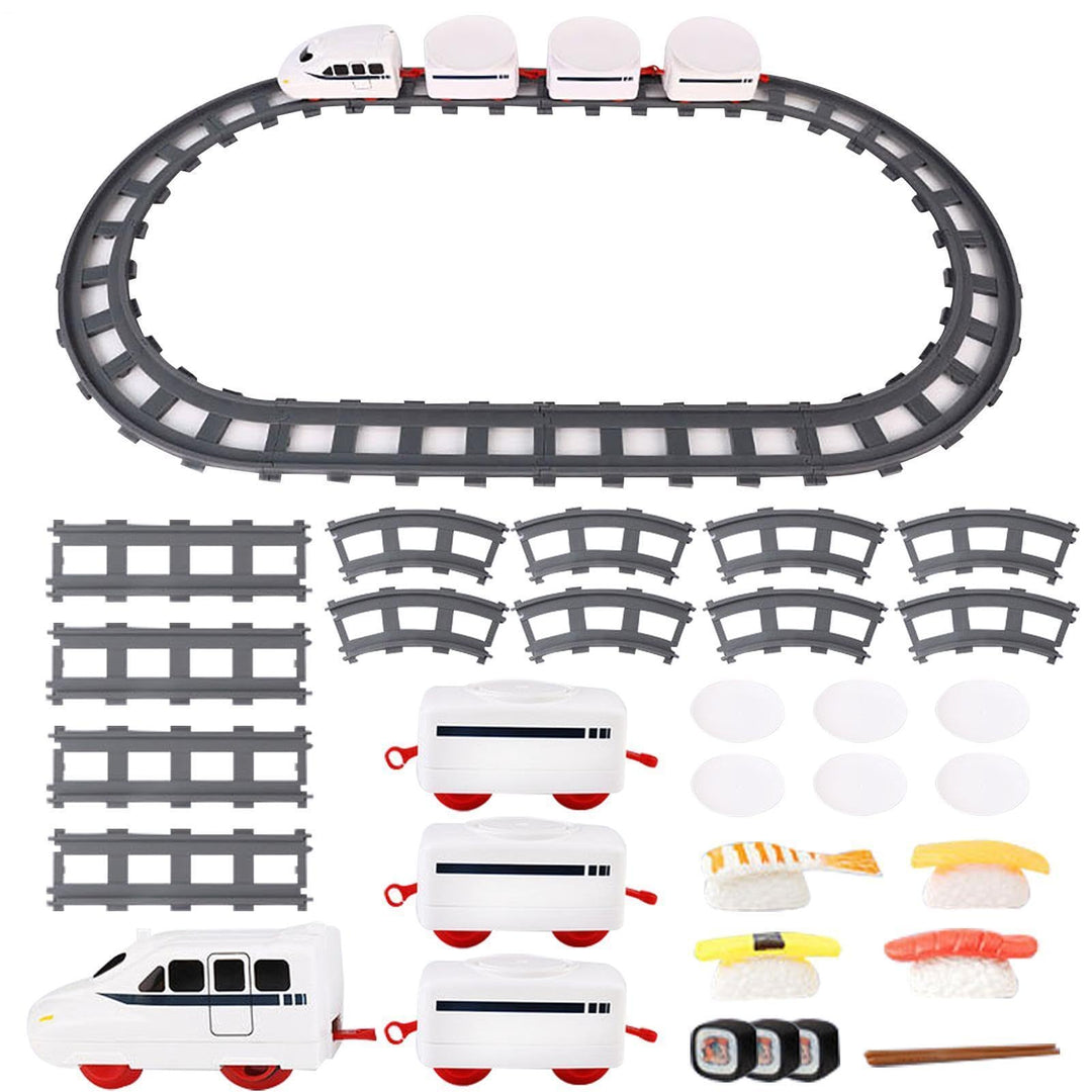 Générique Sushi Train Toys - Rotating Train Toys mit ABS Tracks Standard, Standard