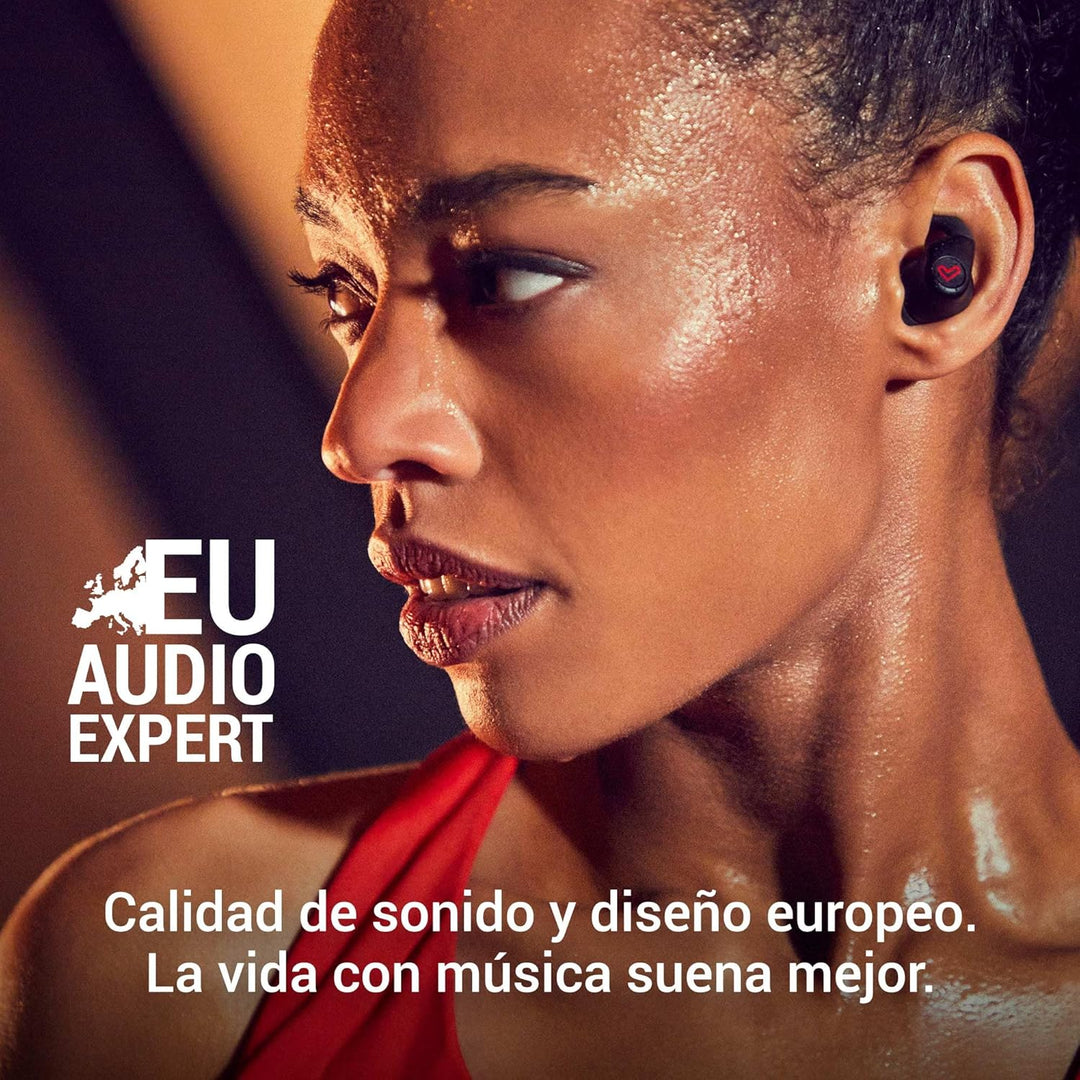 Energy Sistem Freestyle Sport-Kopfhörer (Bluetooth® 5.3, True Wireless Stereo, Secure Fit+, IPX5, ES