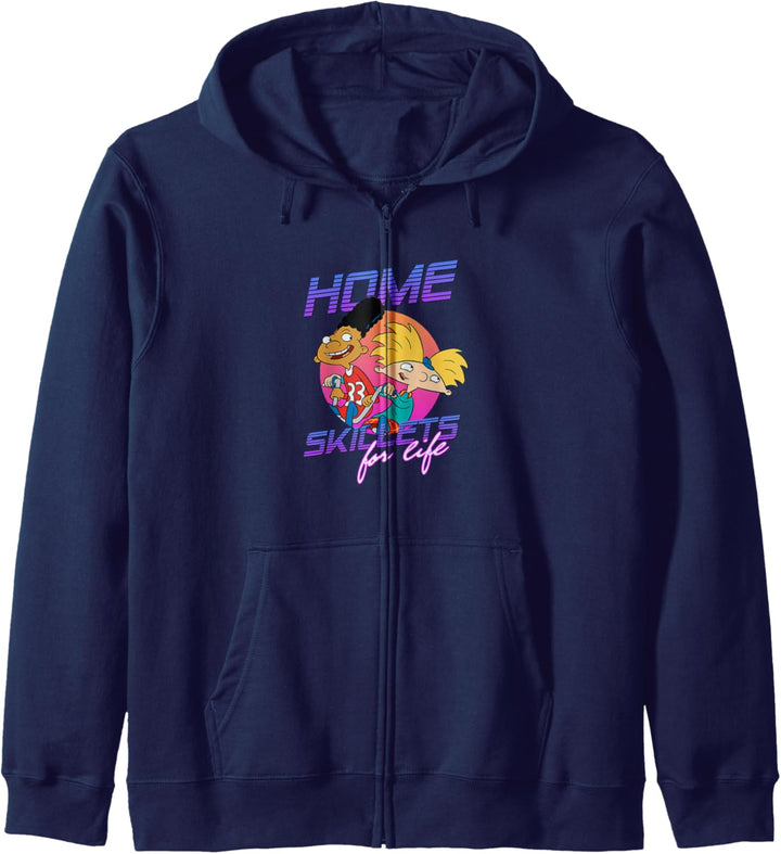 Hey Arnold! Bike Ride Home Skillets For Life Kapuzenjacke