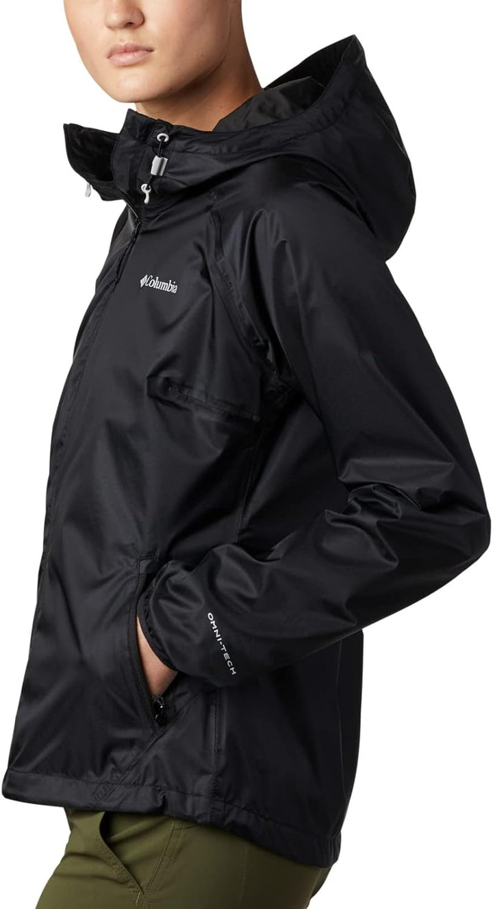Columbia Regenjacke Damen, Ulica XL Black Sheen 012, XL Black Sheen 012