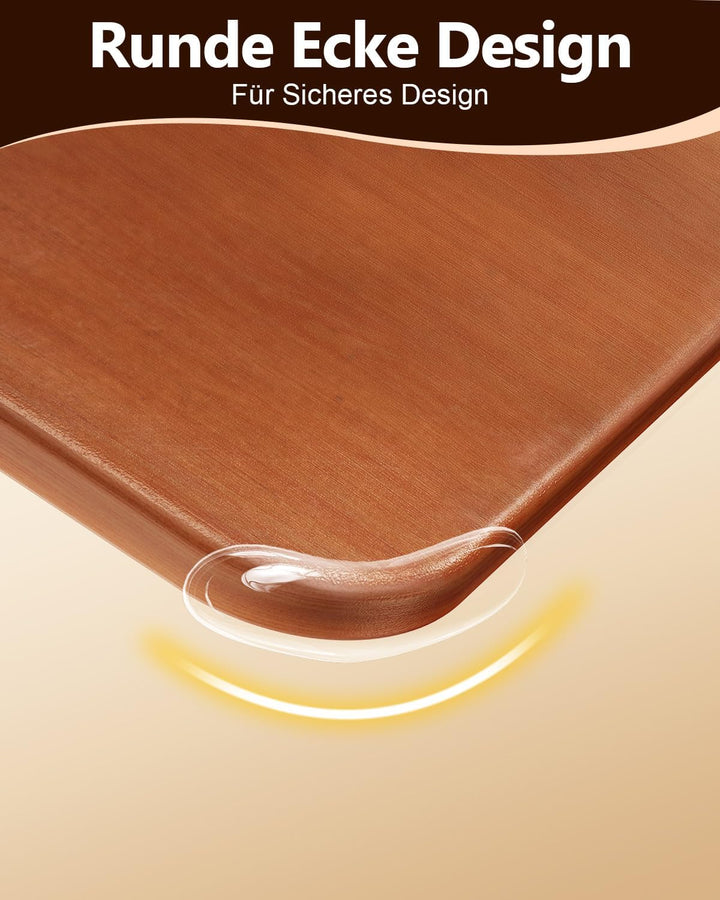 Ergonomische Handgelenkauflagen, Holz Schreibtisch Verlängerungsplattform, Grösse 8,26 * 7,63 Zoll,