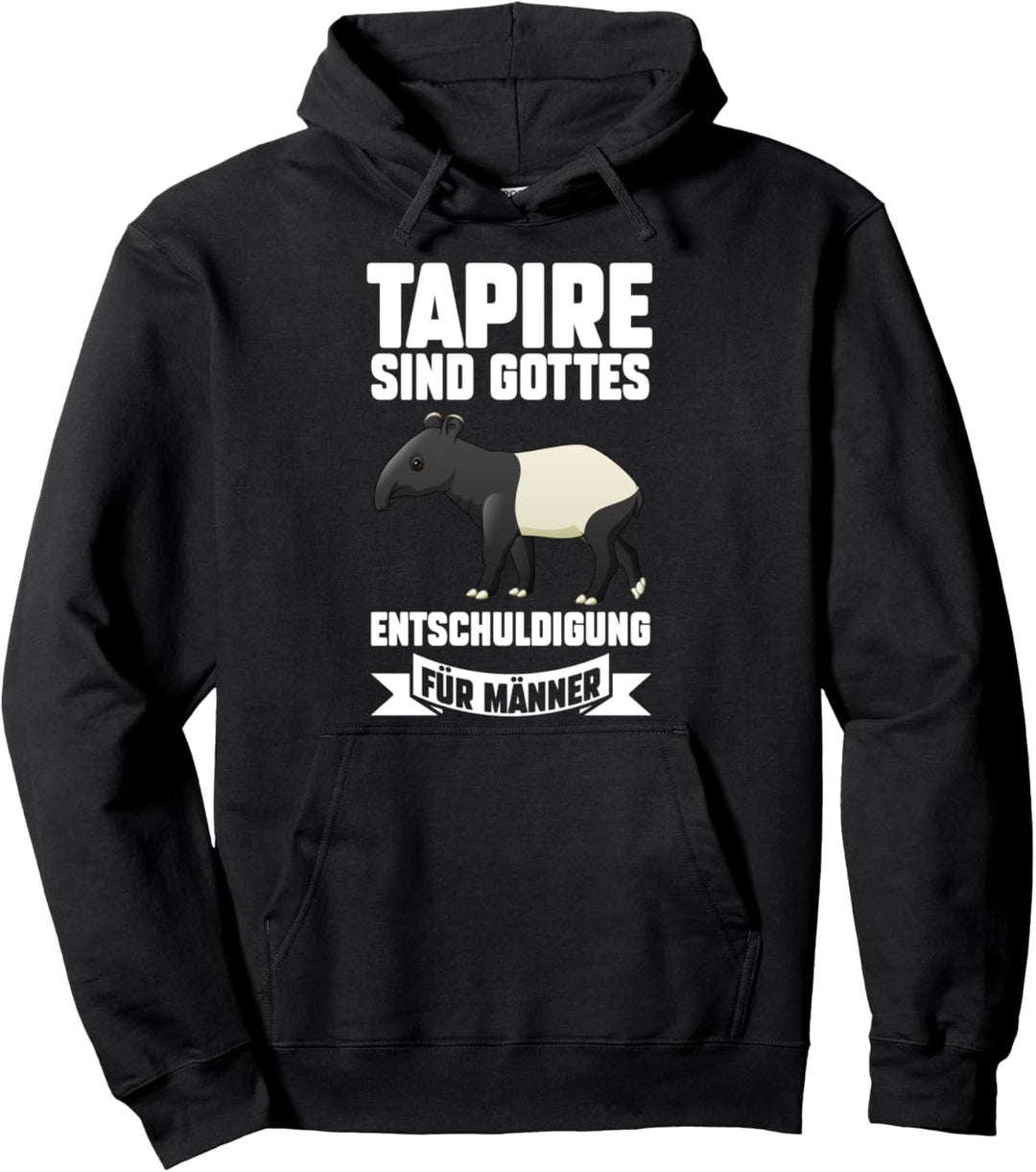 Flachlandtapir Tapir Pullover Hoodie