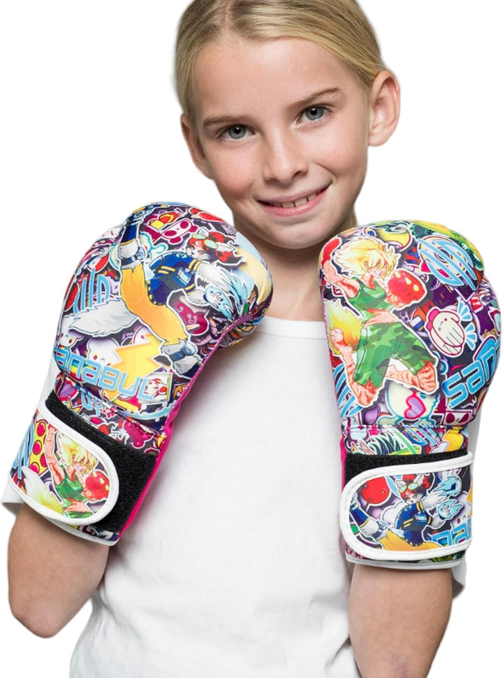 Sanabul Kinder Boxen Kickboxen Trainingshandschuhe Wut-Faust 8 oz, Wut-Faust 8 oz