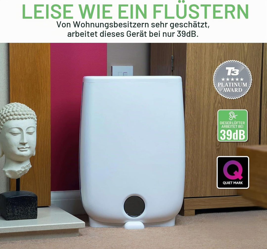 Meaco DD8L Luftentfeuchter, 660 W, 240 V, Weiss, 8L, DD8L