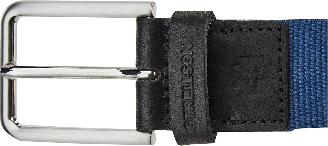 Strellson Herren 3222 Gürtel 80 Blau, 80 Blau