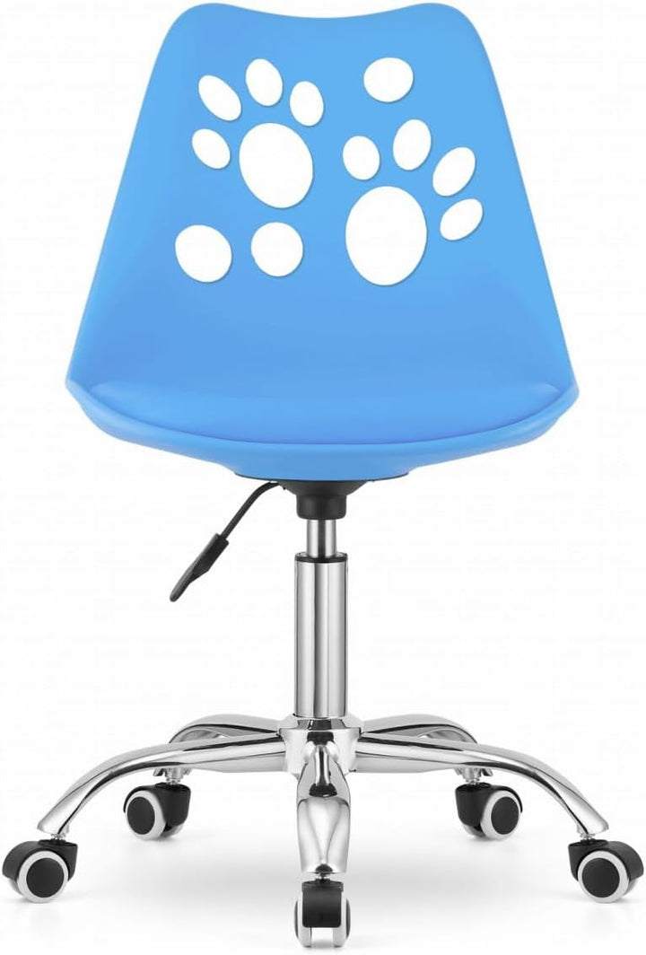 NMK HOME Drehstuhl mit Rollen 360 ° - Schreibtischstuhl Höhenverstellbar - Schreibtisch Stuhl für Ar