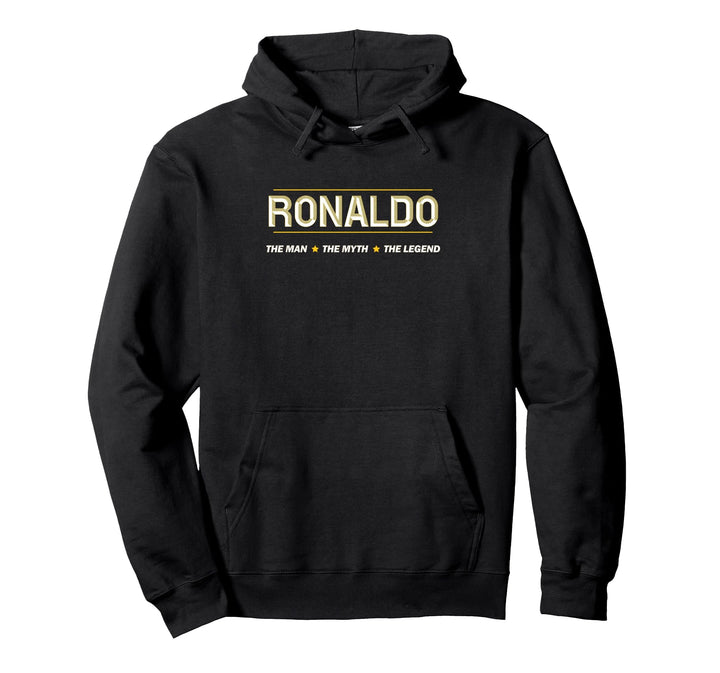 RONALDO the Man the Myth the LEGEND | Mythos Legende Name - Pullover Hoodie