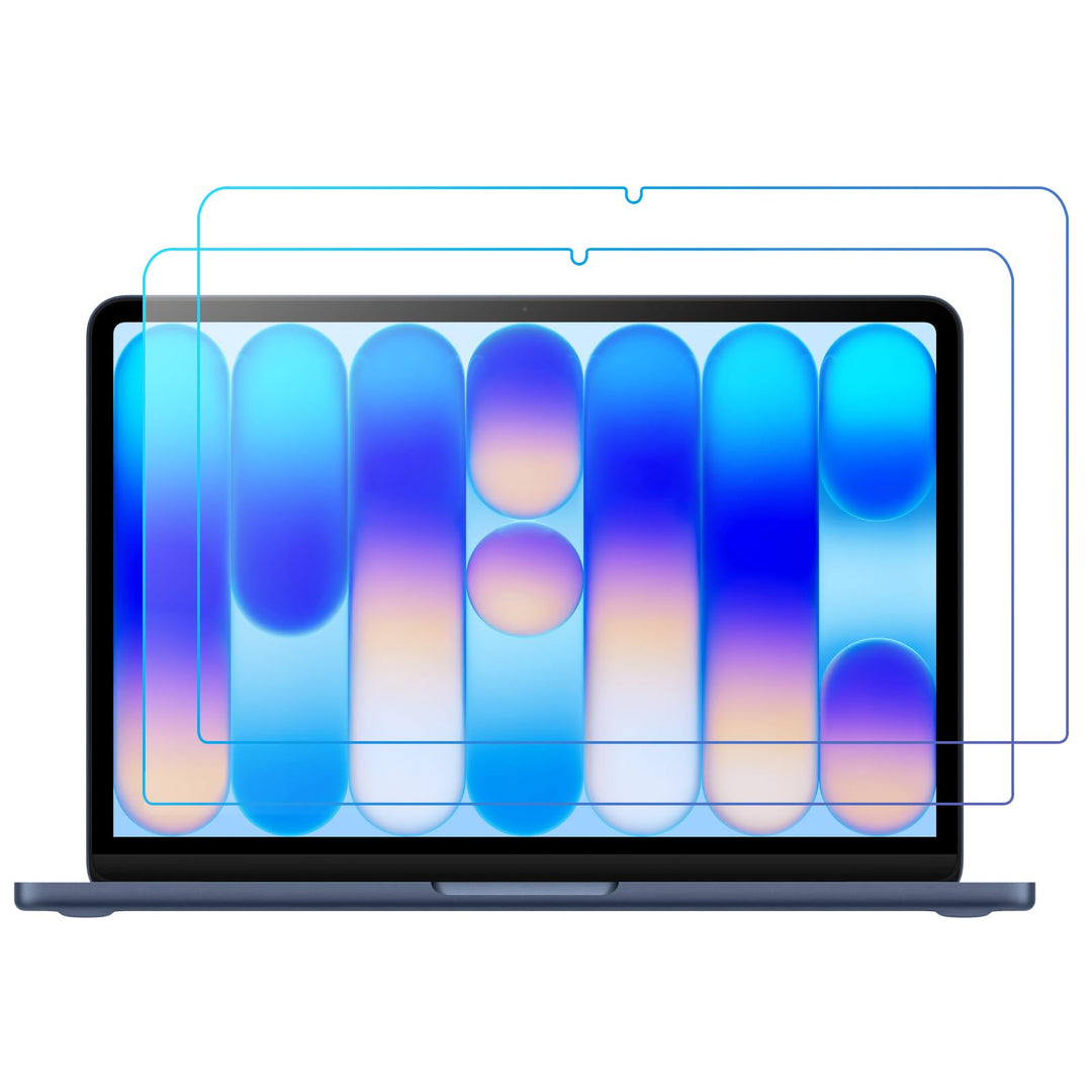 ProCase 2 Stück Displayschutzfolie für 13" MacBook Neo 2026, 9H Gehärtetes Panzer Glas Schutzfolie f