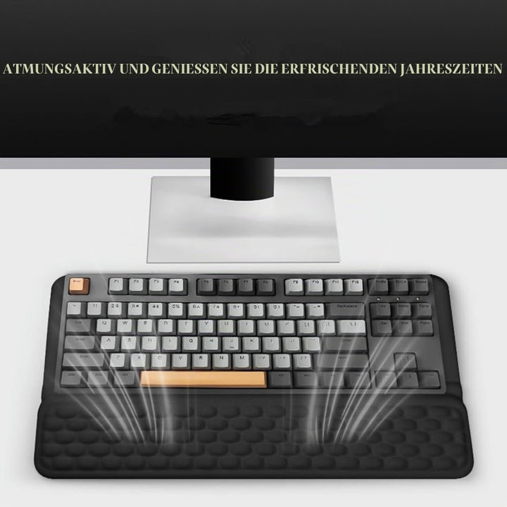 Tastatur Ständer mit Handgelenkauflage,Ergonomisches Tilt Tastaturständer,Ergonomischer Bequemer Wri