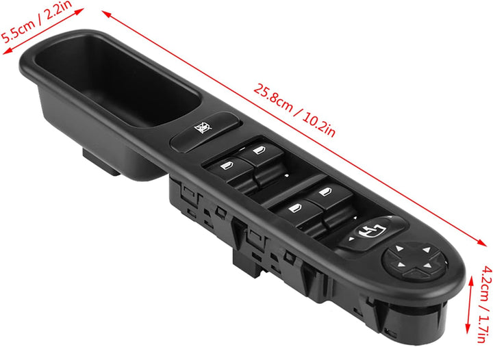 Hauptschalter für Elektrische Fensterheber Vorne Links Elektrischer Lifter Ersetzen Sie für 207 6490