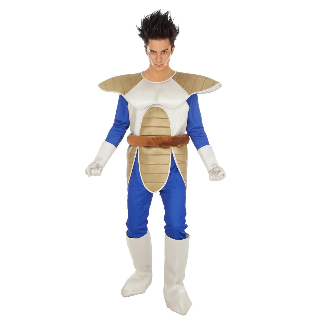 Generique - Dragon Ball Vegeta-Herrenkostüm Lizenz-Verkleidung bunt - S, S