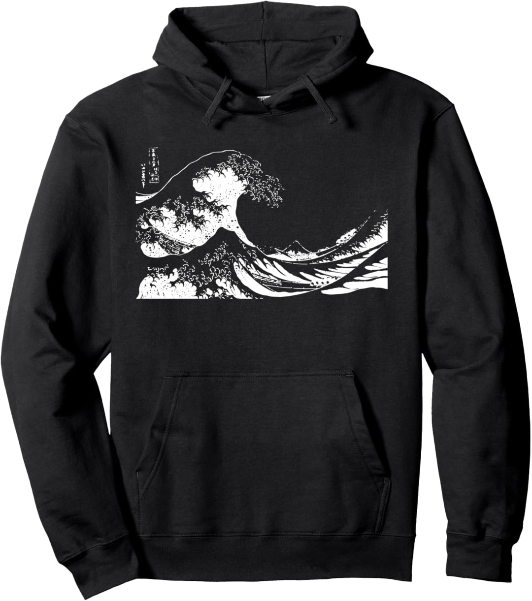Japan Great Wave of Kanagawa Pullover Hoodie