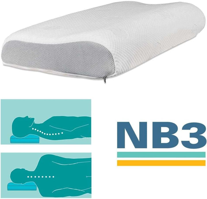 dormabell Kopfkissen - Nackenstützkissen , Baumwolle- Cervical NB3 - 65/32/10cm Nb 3, Nb 3