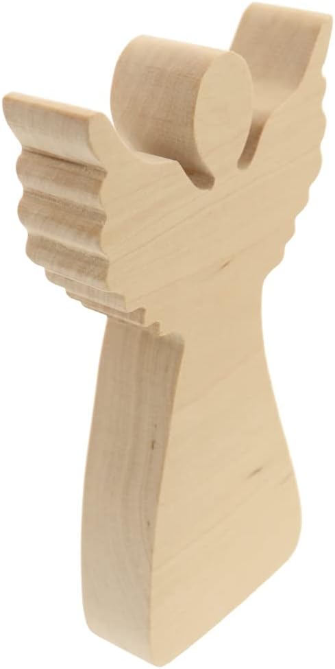 HOFMEISTER® Deko-Engel aus Holz, Weihnachtsdeko, Fensterdeko, Holzengel, als Glücksbringer oder Gesc