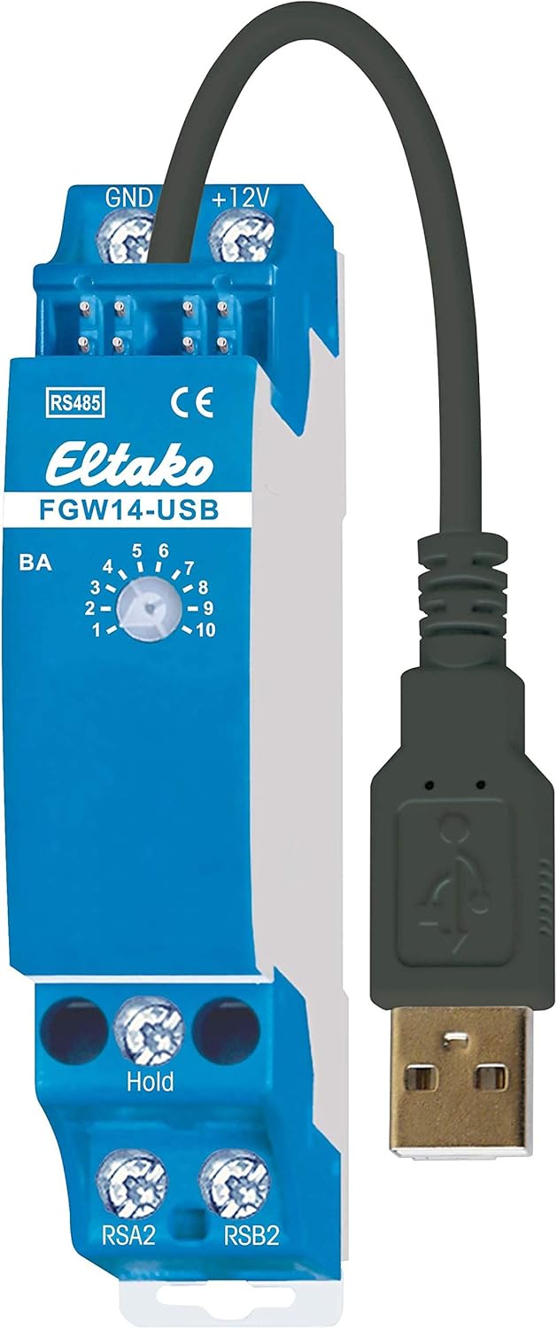 Eltako RS485-Bus-Gateway, 1 Stück, FGW14-USB-RS485