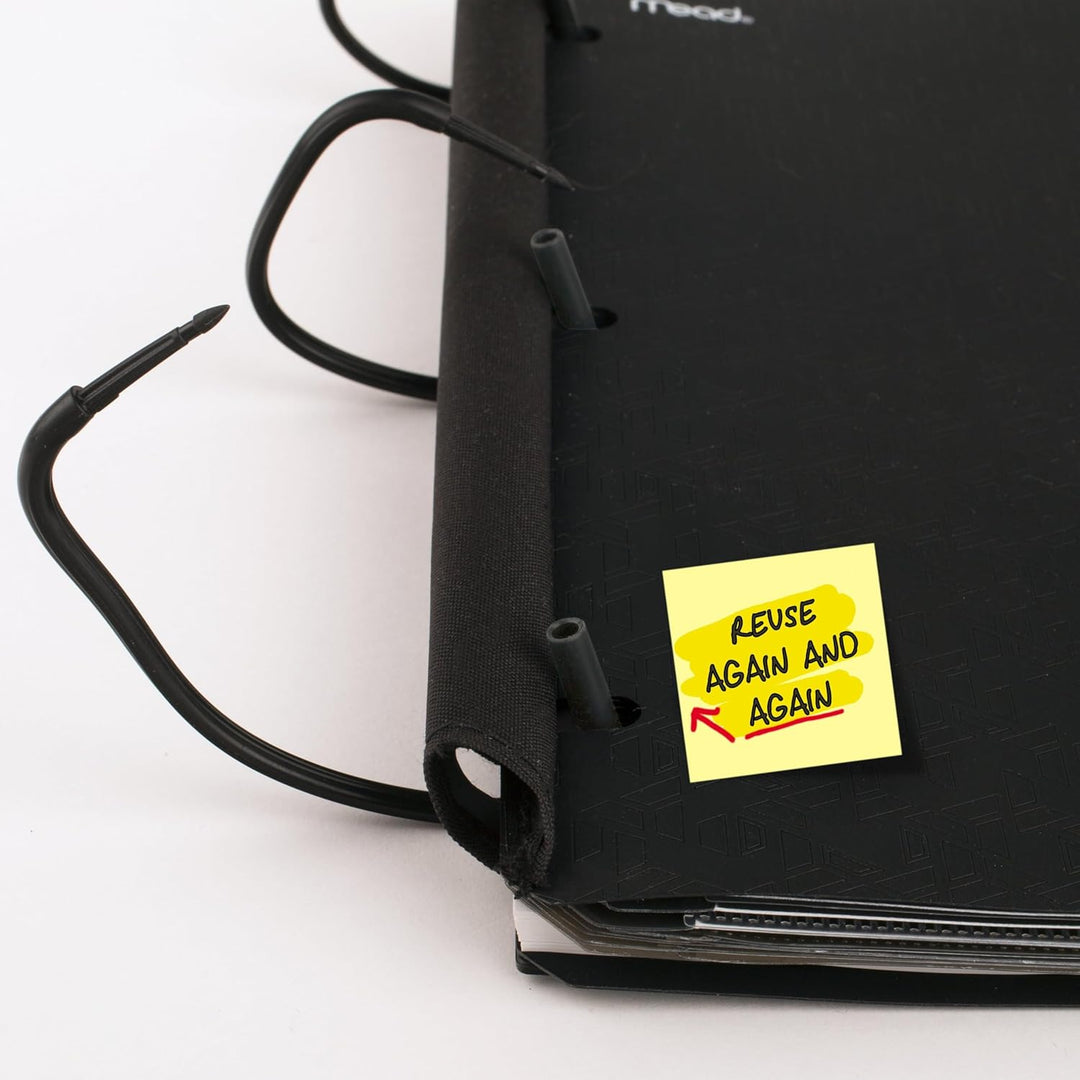 Five Star Flex Nachfüllbares Notizbuch + Lern-App, College-Papier, 3,8 cm TechLock-Ringe, Taschen, T